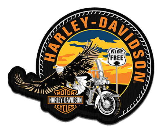 Écusson à coudre Globe Trotteur Harley-Davidson (8015626)