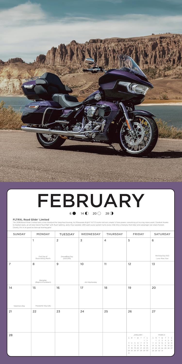 Calendrier Harley-Davidson 2027 12x12  - 9798317901271