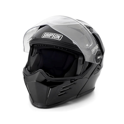 Casque Simpson Mod Bandit - Noir Lustré - SIM-M59G