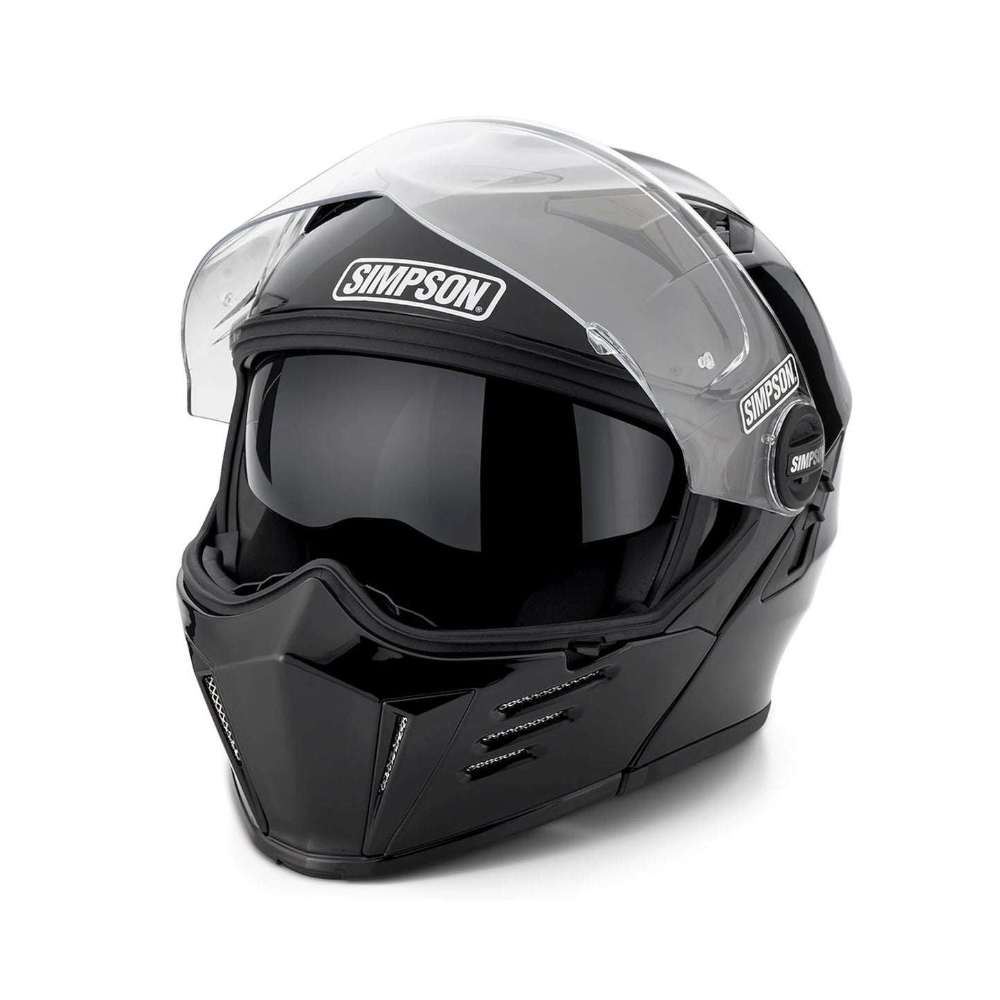 Casque Simpson Mod Bandit - Noir Lustré - SIM-M59G