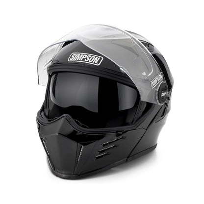 Casque Simpson Mod Bandit - Noir Lustré - SIM-M59G