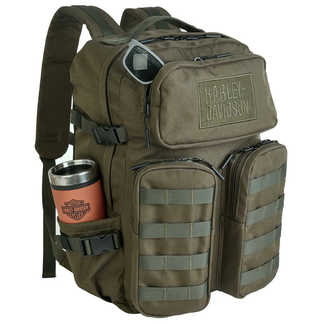 Sac à dos robuste Harley-Davidson Rebel en polyester haute densité - 90230-G