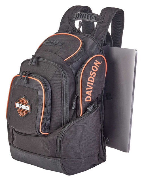 Sac à dos robuste en polyester Harley-Davidson® B&S Legend - 90231-RUSTBLACK