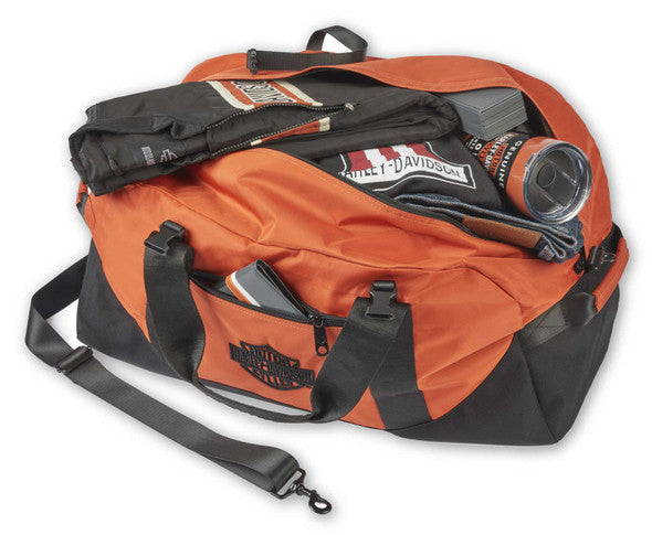 Sac de voyage souple Harley-Davidson (90332-Orange)