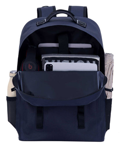 Sac à dos étanche Harley-Davidson®, logo HD et bretelles réglables – Bleu (90615-Blue)