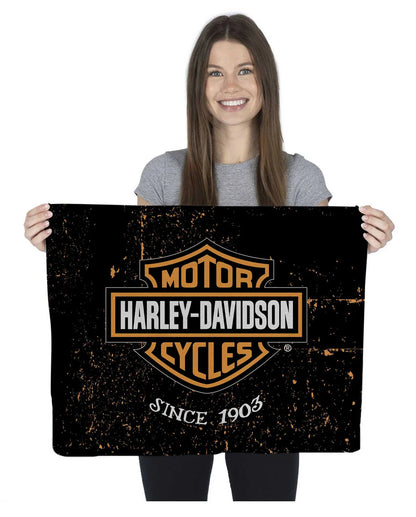 SERVIETTE DE RALLYE HARLEY INDUSTRIAL - 1HDM/A3900/0001/RET