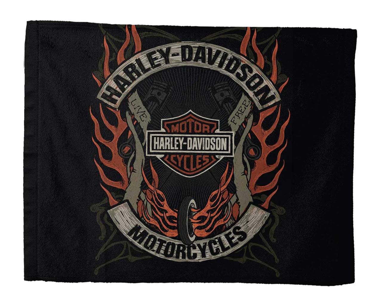 SERVIETTE DE RALLYE HARLEY OUTLAW - 1HDM/A3900/0002/RET