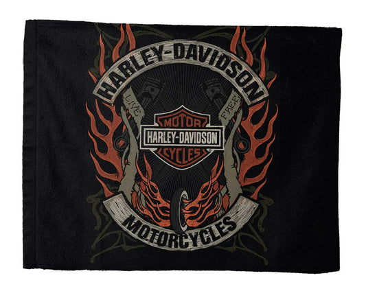 SERVIETTE DE RALLYE HARLEY OUTLAW - 1HDM/A3900/0002/RET
