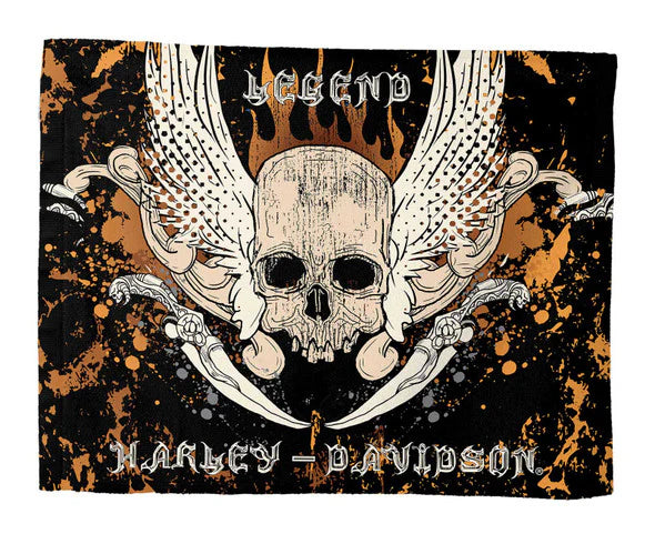 SERVIETTE DE RALLYE HARLEY SK**L & SERPENT - 1HDM/A3900/0003/RET