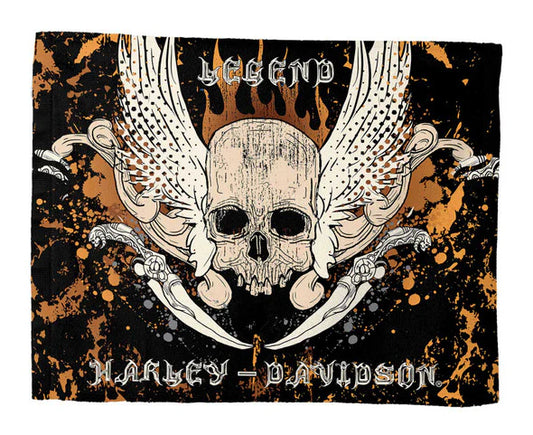 SERVIETTE DE RALLYE HARLEY SK**L & SERPENT - 1HDM/A3900/0003/RET