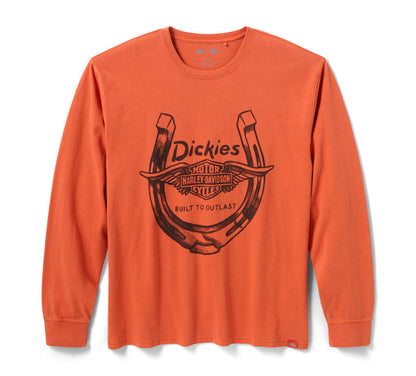 T-shirt à manches longues Dickies x HD Winged Horseshoe - 96088-26VM