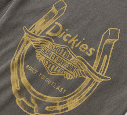 T-shirt à manches longues Dickies x HD Winged Horseshoe pour homme - 96089-26VM
