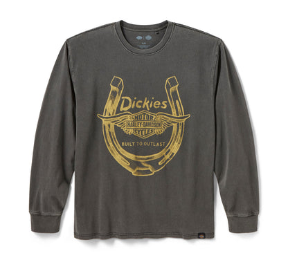 T-shirt à manches longues Dickies x HD Winged Horseshoe pour homme - 96089-26VM