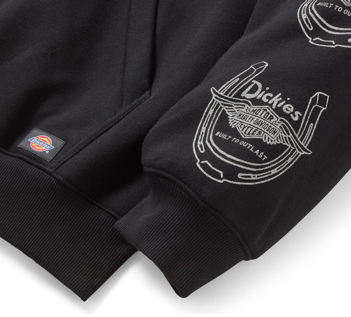 Sweat à capuche oversize Dickies x HD Winged Horseshoe - 96090-26VX