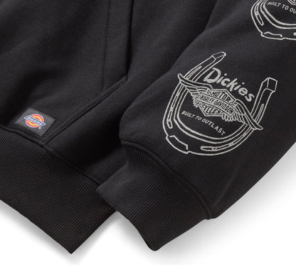 Sweat à capuche oversize Dickies x HD Winged Horseshoe - 96090-26VX