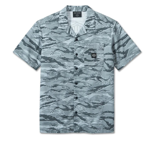 Chemise camouflage B&S pour homme - 96094-25VM