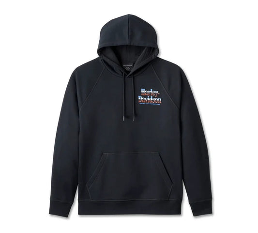 Sweat à capuche raglan « Chargé de chevaux » pour homme - 96105-25VM