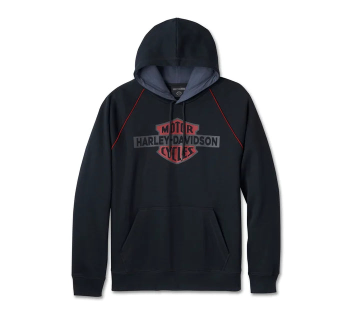 Sweat à capuche contrasté B&S pour homme - 96109-25VM