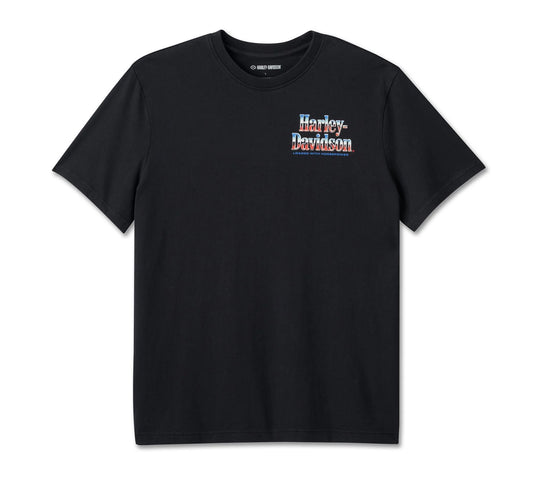 T-shirt graphique « Chargé de chevaux » pour homme - 96127-25VM