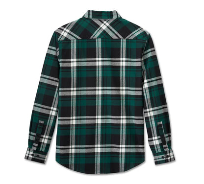 Chemise en flanelle B&S pour homme - Carreaux - 96140-25VM