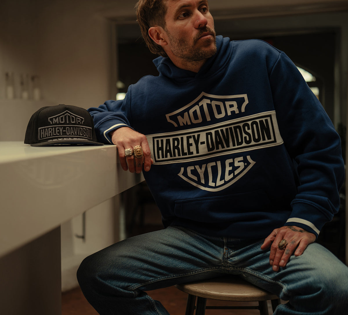 Sweat à capuche B&S HD Essential pour homme - 96142-26VM