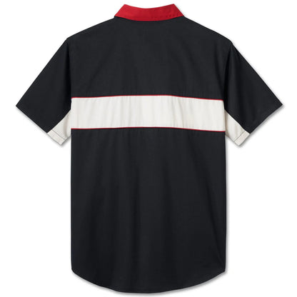 Chemise de mécanicien boutonnée à manches courtes « The Garage » pour homme - 96149-25vm