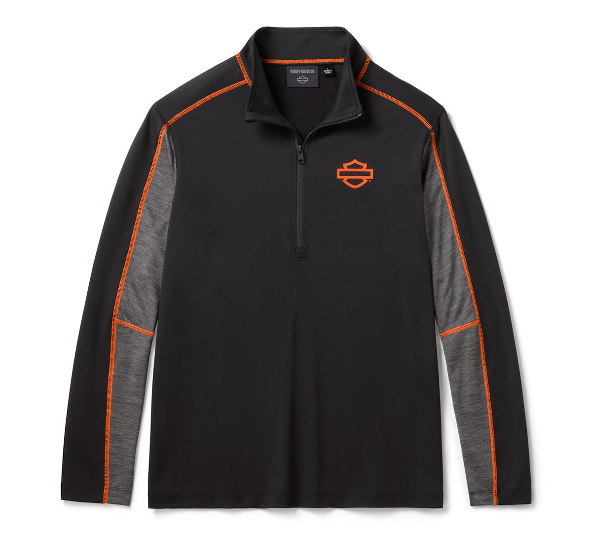 Pull homme HD TECH COOLMAX à col zippé - 96159-26VM