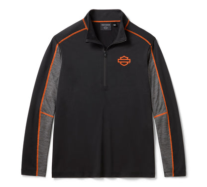Pull homme HD TECH COOLMAX à col zippé - 96159-26VM
