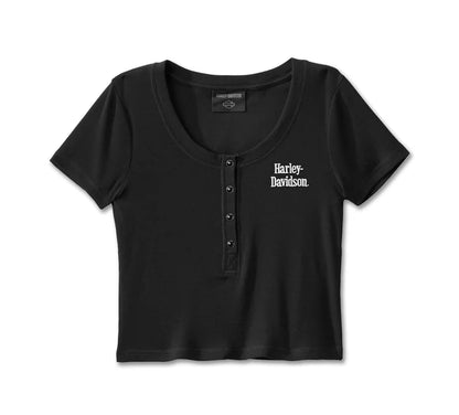 T-shirt côtelé Harley-Davidson pour femme - 96165-25VW