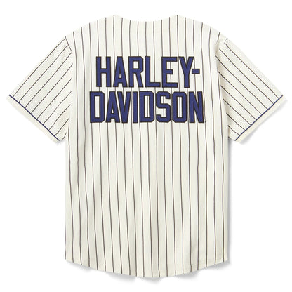 Chemise de baseball à manches courtes Harley-Davidson pour homme - 96185-26VM