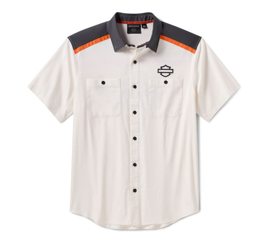 Chemise homme HD TECH COOLMAX à blocs de couleur - 96198-26VM
