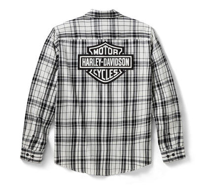 Chemise à carreaux B&S HD Essential pour homme - 96208-26VM