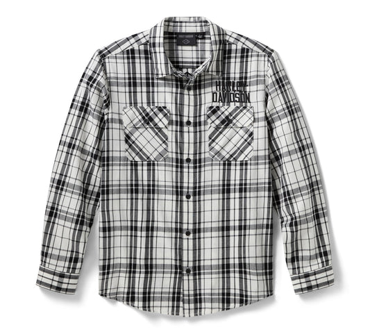 Chemise à carreaux B&S HD Essential pour homme - 96208-26VM