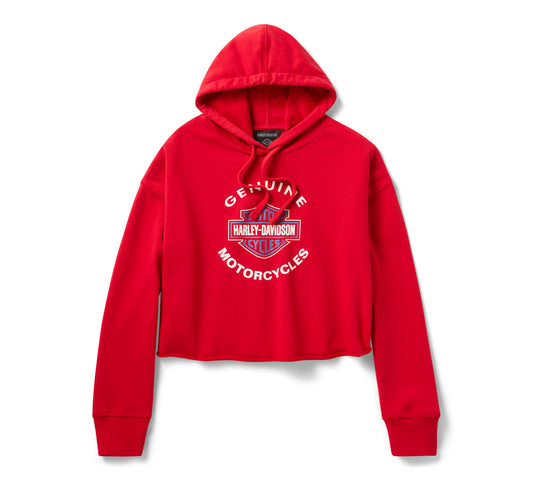 Sweat à capuche HD Essential à bords francs pour femmes - 96224-26VW