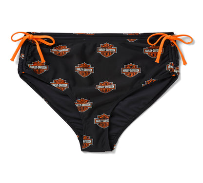 Bas de maillot de bain HD pour femme B&S AOP à taille ajustable - 96229-26VW