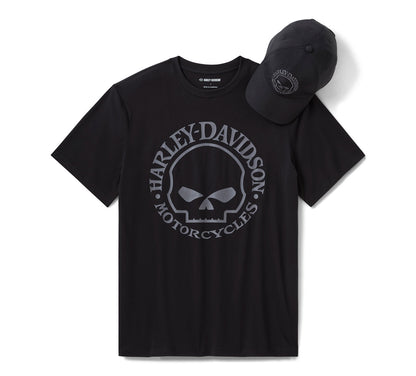 Coffret cadeau chapeau et t-shirt Willie G pour homme - 96285-26VM