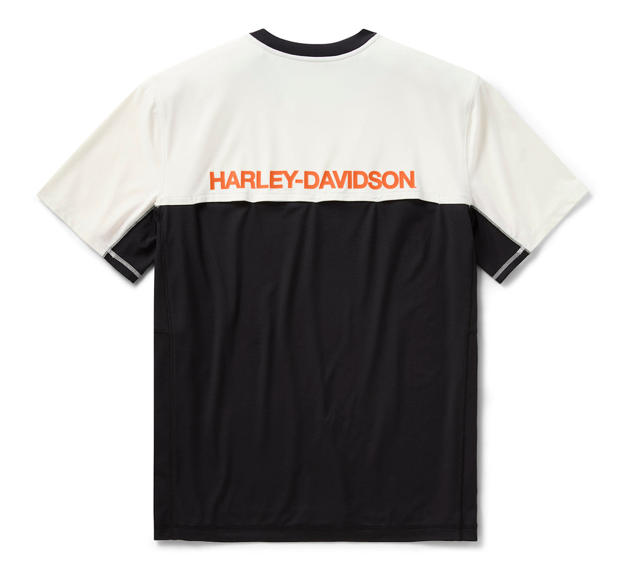 T-shirt à manches courtes en tricot respirant H-D TECH pour hommes - 96286-26VM