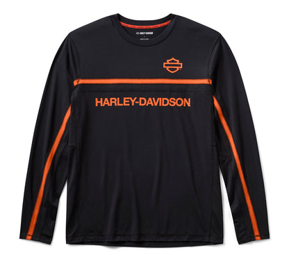 T-shirt homme HD TECH à manches longues aérées - 96288-26VM