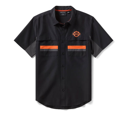 Chemise à manches courtes ventilée HD TECH pour homme - 96294-26VM