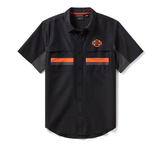 Chemise à manches courtes ventilée HD TECH pour homme - 96294-26VM