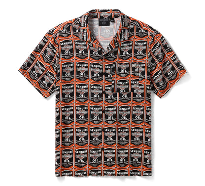 Chemise hawaïenne pour homme avec flacon d'huile essentielle - 96301-26VM