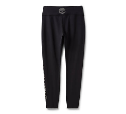 Legging à strass tête de mort HD Essential Willie G pour femme - 96302-26VW
