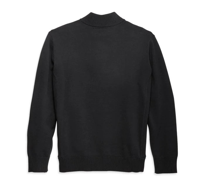 Pull à manches longues et fermeture éclair 1/4 Harley-Davidson® authentique pour homme - 96311-23VM