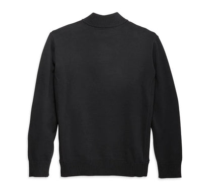 Pull à manches longues et fermeture éclair 1/4 Harley-Davidson® authentique pour homme - 96311-23VM