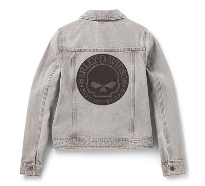 Veste en jean Willie G Bling pour femme - 96354-26VW