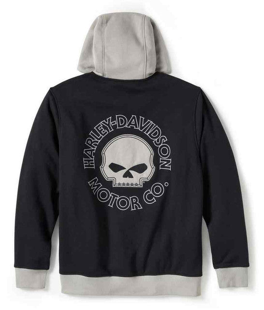 Sweat à capuche zippé à motif Willie G de H-D® pour homme - 96360-25VM