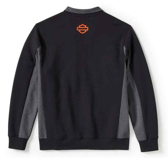 Pull polaire H-D® TECH 1/4-Zip pour homme - 96361-25VM