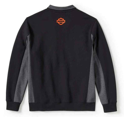 Pull polaire H-D® TECH 1/4-Zip pour homme - 96361-25VM