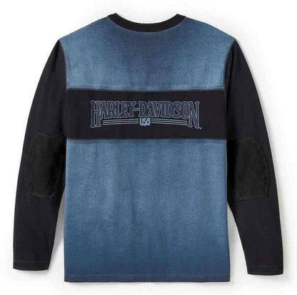 T-shirt Henley à manches longues Iron Bond II H-D® pour homme - 96368-25VM