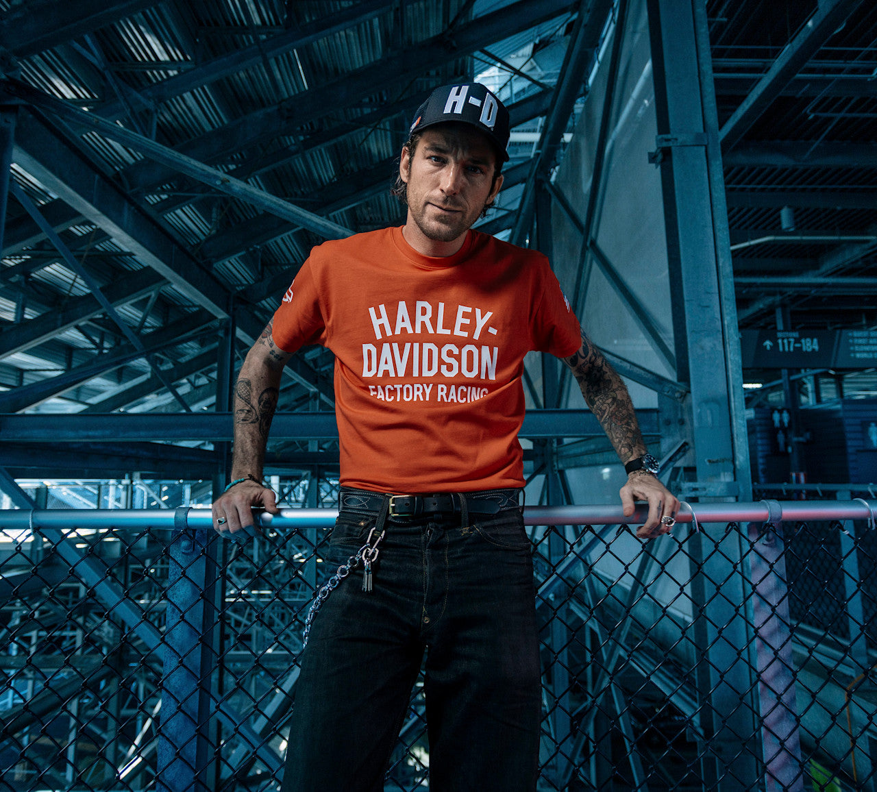T-shirt Fast Johnnie de Factory Racing - 96376-26VX